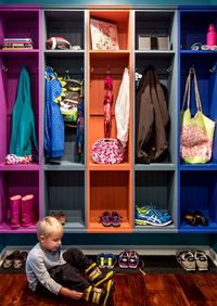 Детская цветная гардеробная комната Набережные Челны
